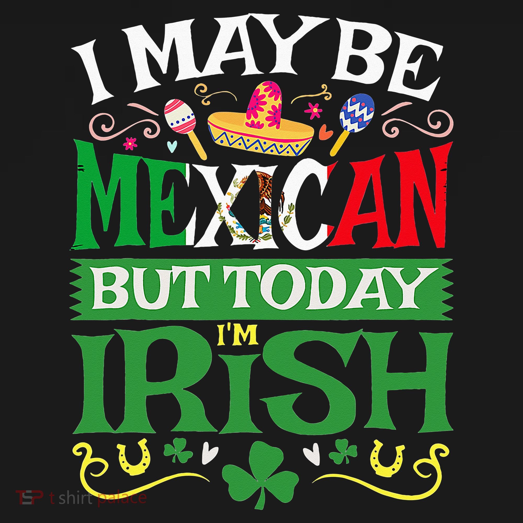 St Saint Patrick's Day Mexican Latino Beer Shamrock Apron