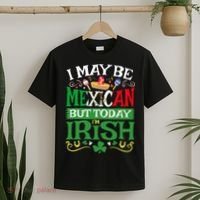 St Saint Patrick's Day Mexican Latino Beer Shamrock T-Shirt thumb 2