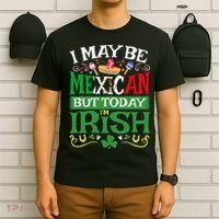 St Saint Patrick's Day Mexican Latino Beer Shamrock T-Shirt thumb 6