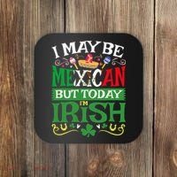 St Saint Patrick's Day Mexican Latino Beer Shamrock Coaster thumb 0
