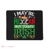 St Saint Patrick's Day Mexican Latino Beer Shamrock Mousepad thumb 0