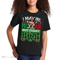 St Saint Patrick's Day Mexican Latino Beer Shamrock Kids T-Shirt thumb 2