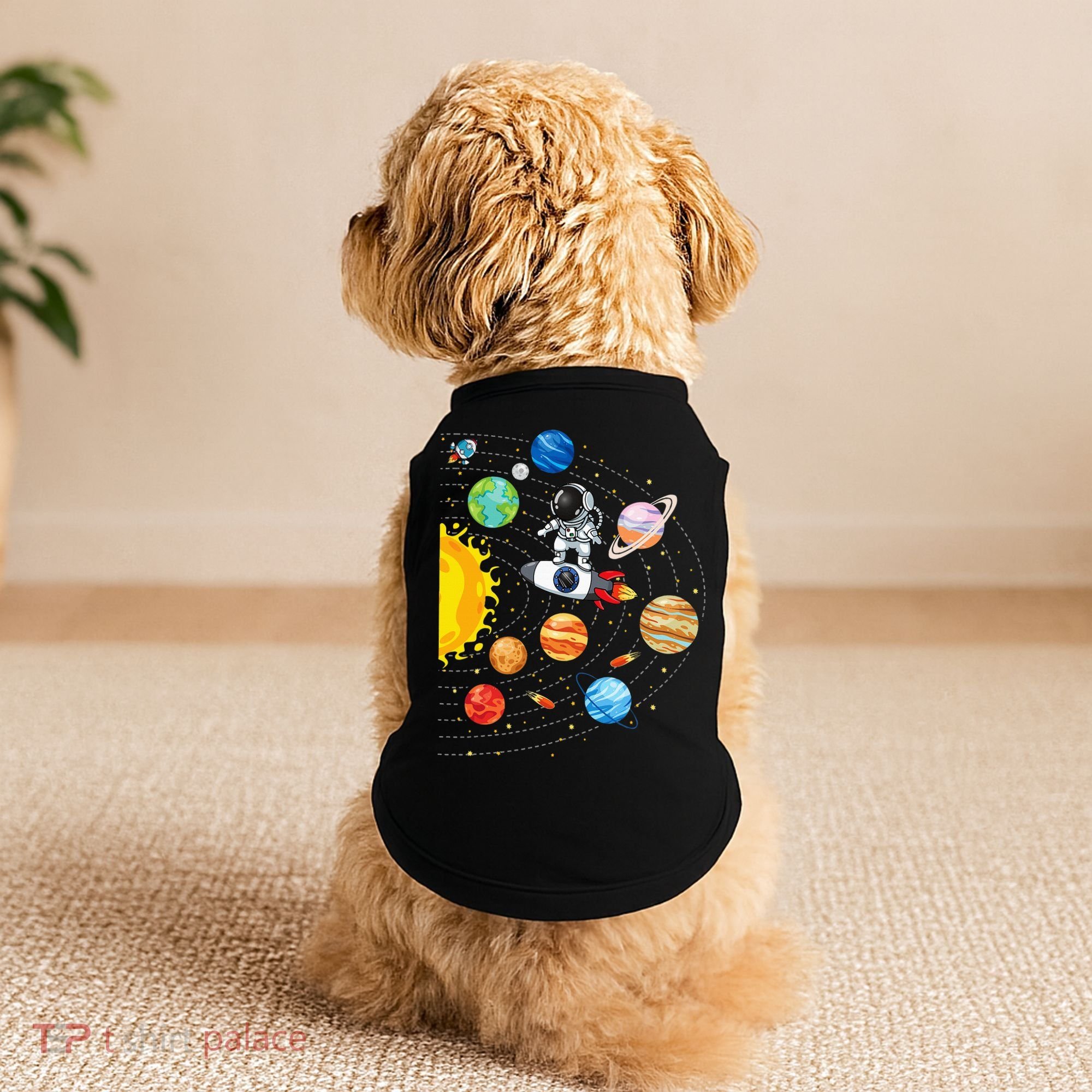 Solar System Planets Science Space Astronaut Universe Galaxy Doggie Tank