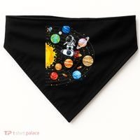 Solar System Planets Science Space Astronaut Universe Galaxy USA-Made Doggie Bandana thumb 0