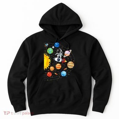 Solar System Planets Science Space Astronaut Universe Galaxy Hoodie