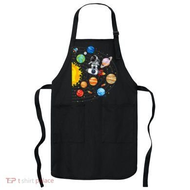 Solar System Planets Science Space Astronaut Universe Galaxy Apron