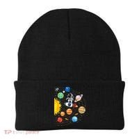 Solar System Planets Science Space Astronaut Universe Galaxy Beanie thumb 0