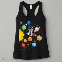 Solar System Planets Science Space Astronaut Universe Galaxy Women's Tank Top thumb 3