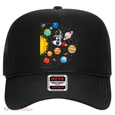 Solar System Planets Science Space Astronaut Universe Galaxy Hat
