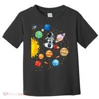 Solar System Planets Science Space Astronaut Universe Galaxy Toddler T-Shirt thumb 0