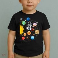 Solar System Planets Science Space Astronaut Universe Galaxy Toddler T-Shirt thumb 2