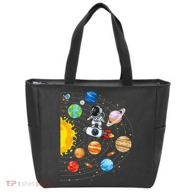 Solar System Planets Science Space Astronaut Universe Galaxy Tote Bag