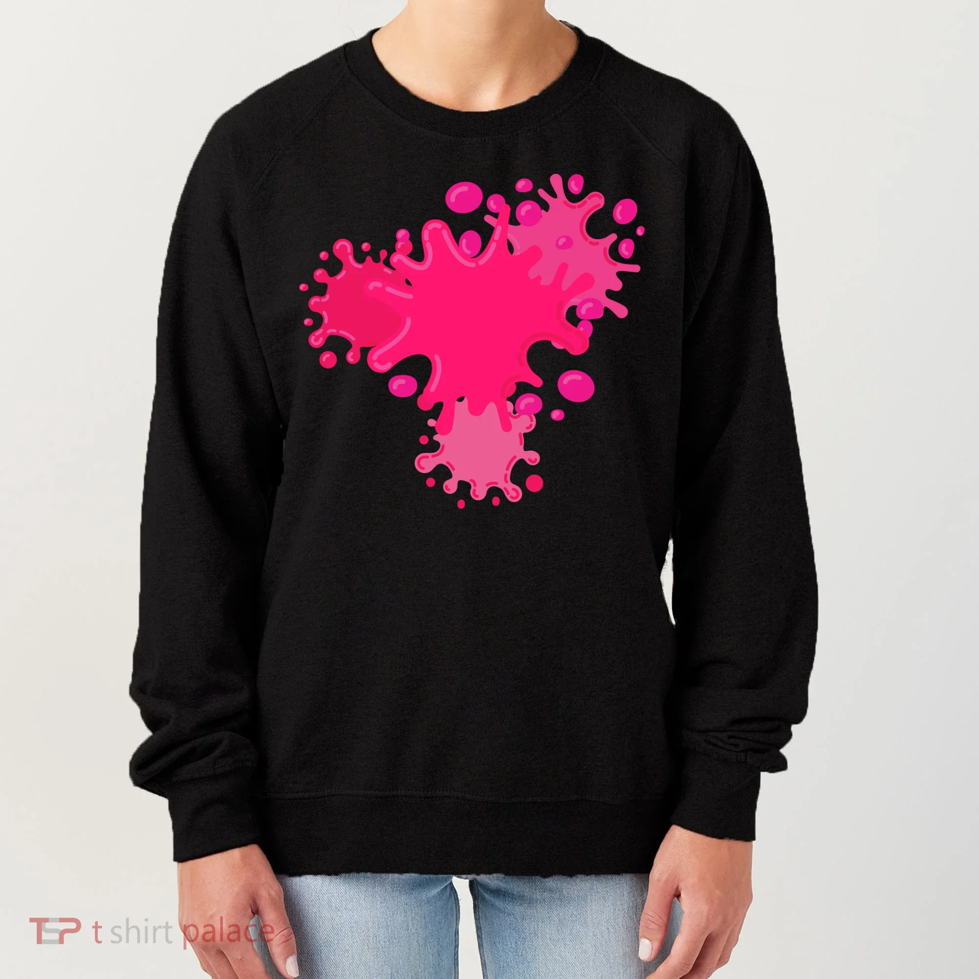 Slime Splash Pink Cool Diy Lover Gift Women's Sweatshirt