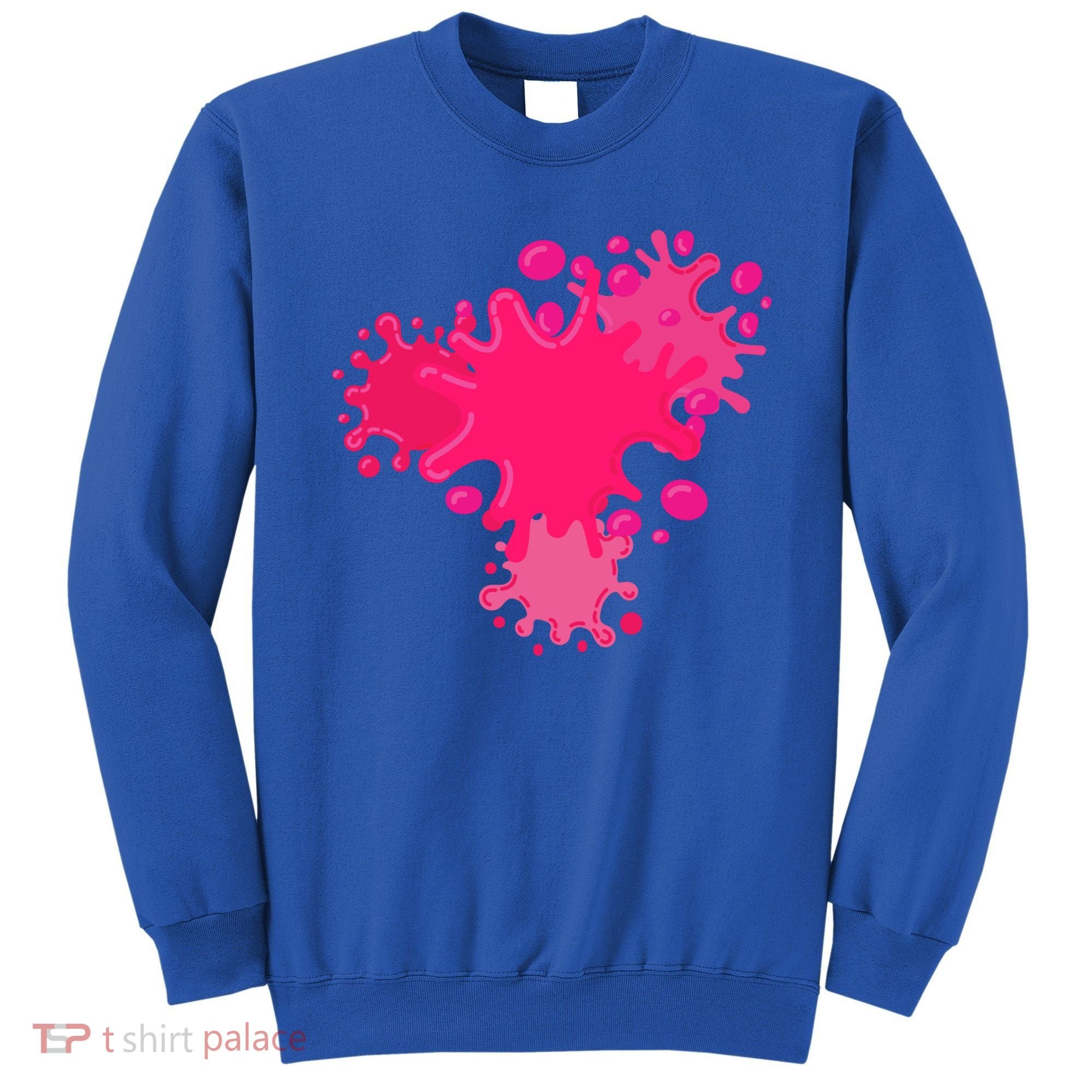 Slime Splash Pink Cool Diy Lover Gift Sweatshirt