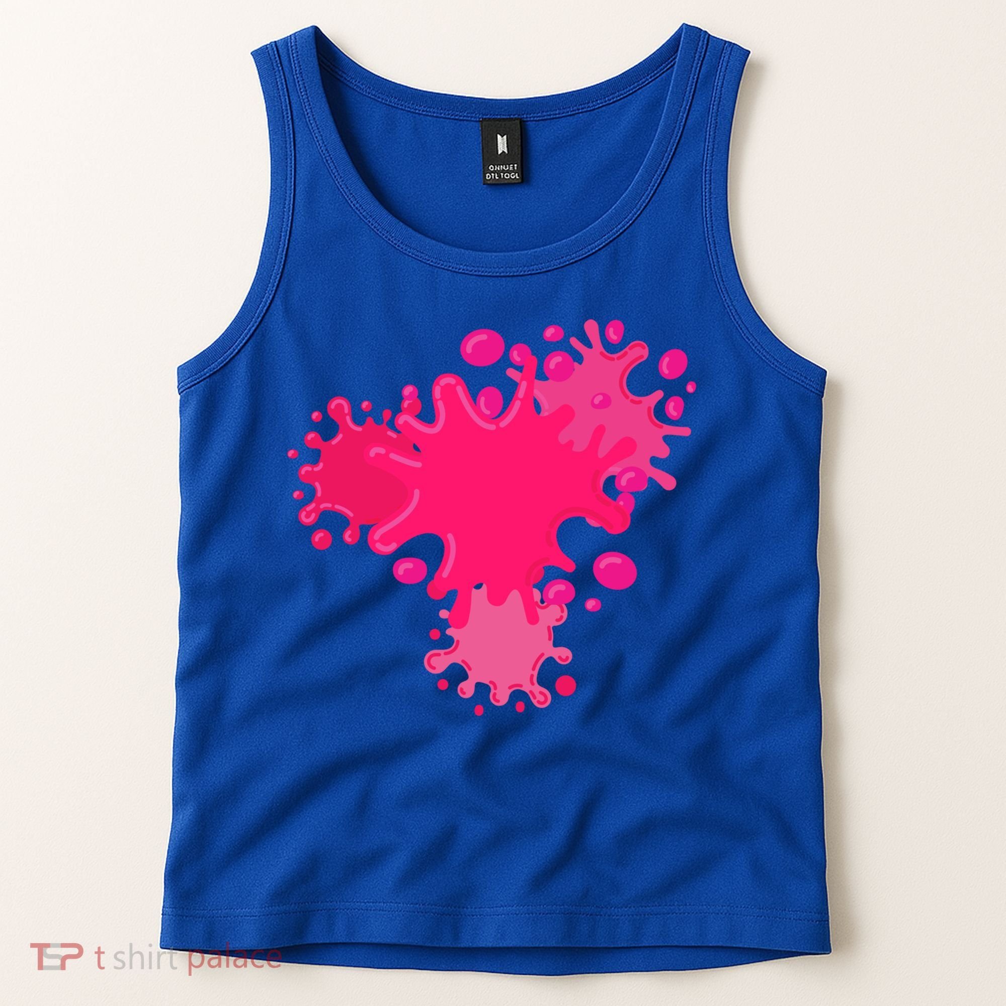 Slime Splash Pink Cool Diy Lover Gift Tank Top