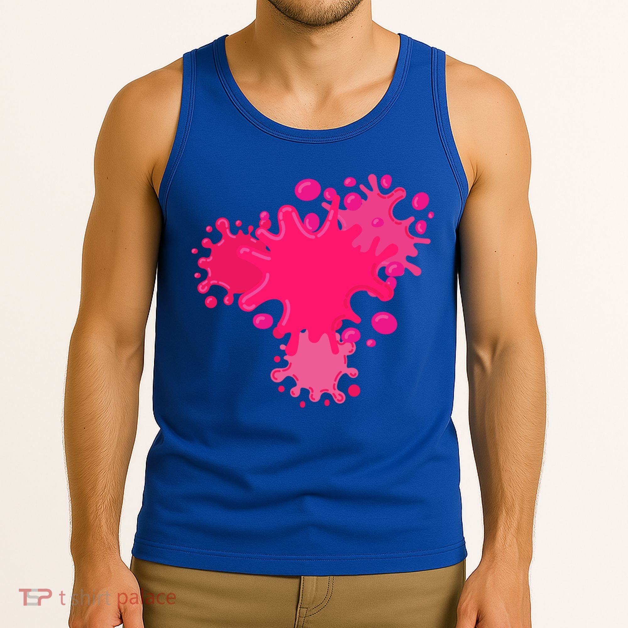 Slime Splash Pink Cool Diy Lover Gift Tank Top