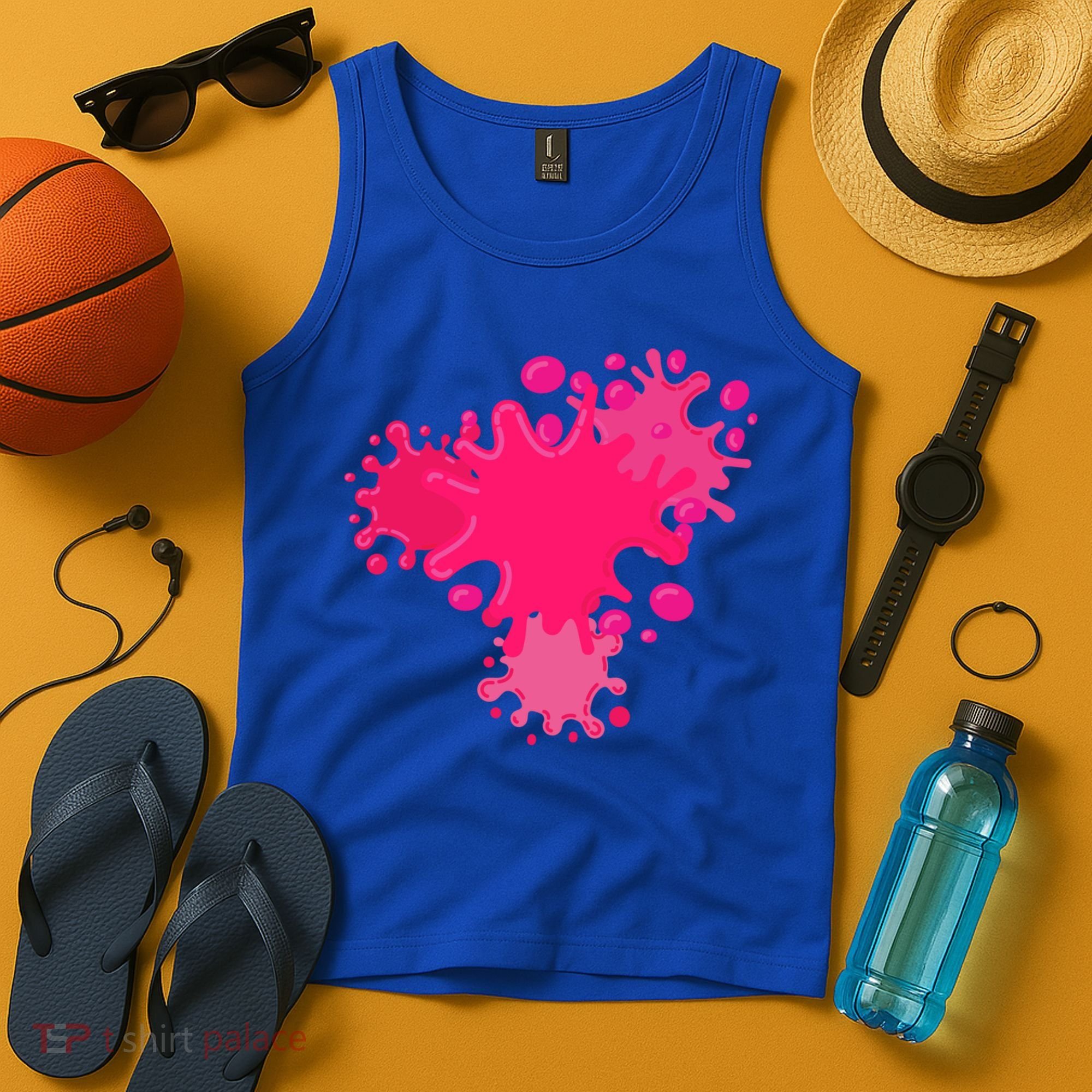 Slime Splash Pink Cool Diy Lover Gift Tank Top