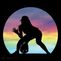 S Softball Player Silhouette Softball Lover Gift Coffee Mug thumb 5