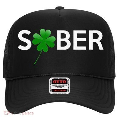 Sober Saint Patrick's Day Alcoholics AA NA Anonymous 12 Step Hat