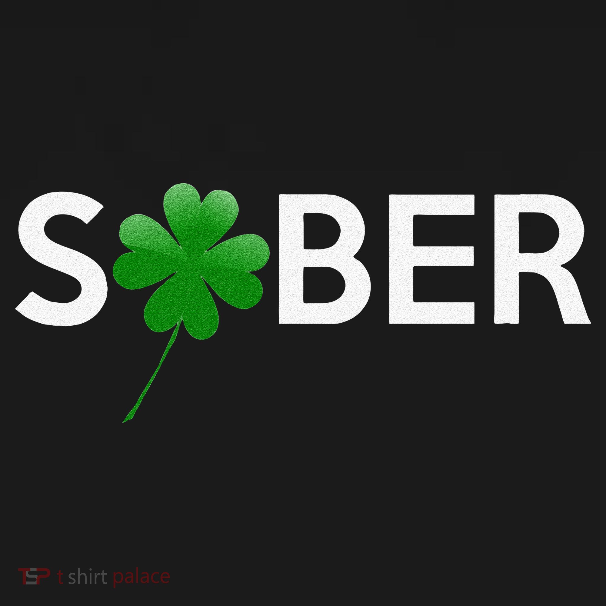 Sober Saint Patrick's Day Alcoholics AA NA Anonymous 12 Step Visor