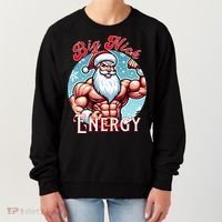 SantaS Swole Patrol Big Nick Energy Fun Christmas Women's Sweatshirt thumb 0