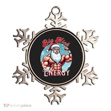 SantaS Swole Patrol Big Nick Energy Fun Christmas Ornament