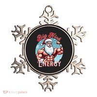 SantaS Swole Patrol Big Nick Energy Fun Christmas Ornament thumb 0