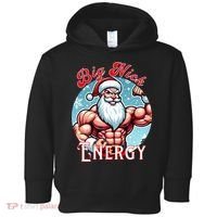 SantaS Swole Patrol Big Nick Energy Fun Christmas Toddler Hoodie thumb 0
