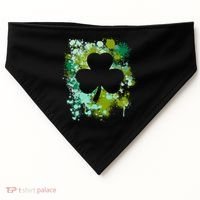 Shamrock | St Patricks Day USA-Made Doggie Bandana thumb 0