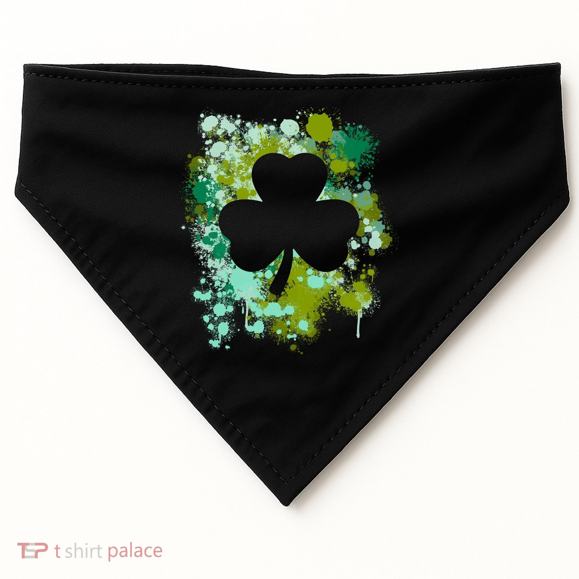 Shamrock | St Patricks Day USA-Made Doggie Bandana