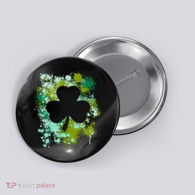 Shamrock | St Patricks Day Button