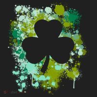 Shamrock | St Patricks Day Golf Towel thumb 3