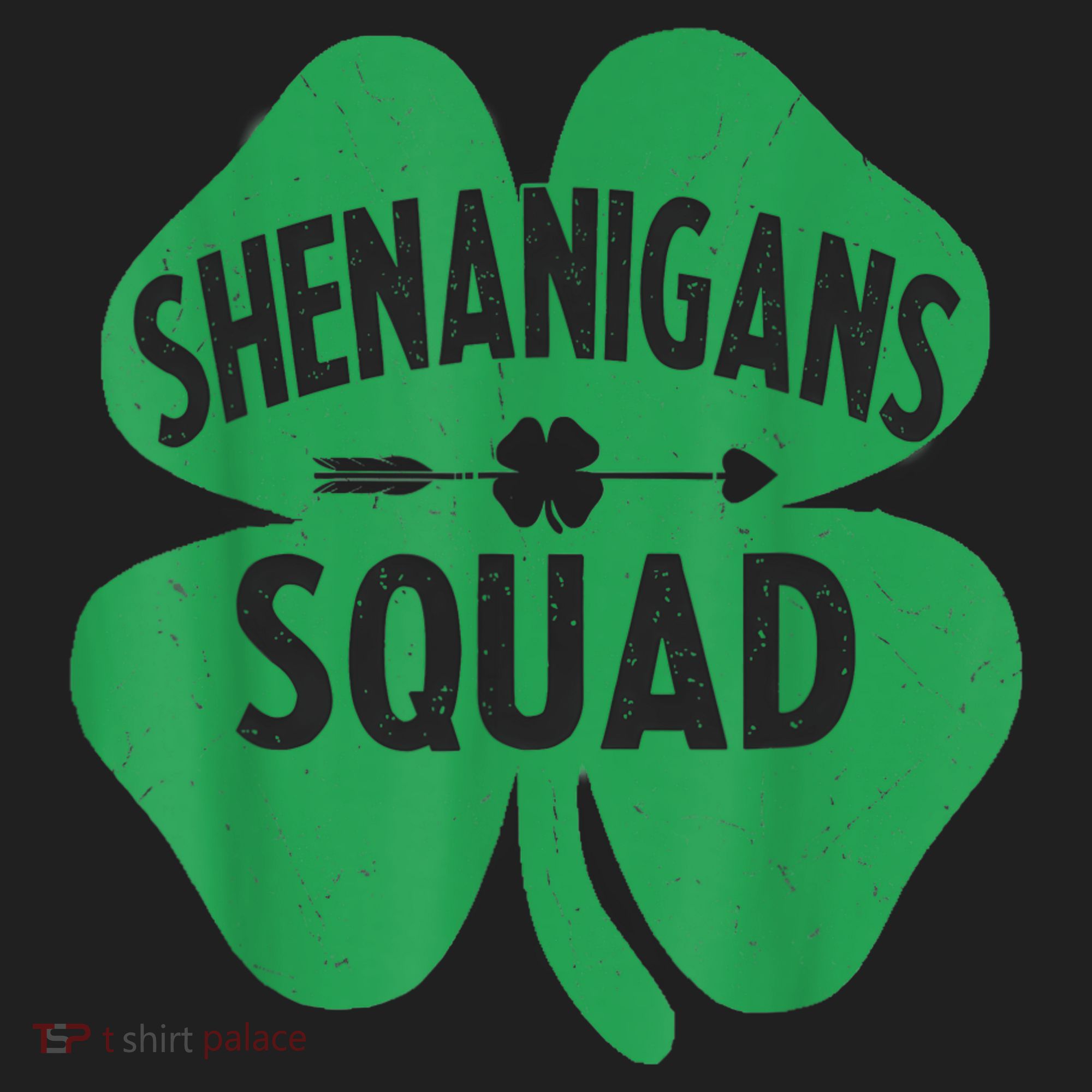 Shenanigans Squad Proud Irish St Patricks Day Green Shamrock Hat