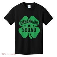 Shenanigans Squad Proud Irish St Patricks Day Green Shamrock Kids T-Shirt thumb 0