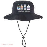 Sedation Squad Pharmacology Crna Icu Nurse Appreciation Gift Bucket Hat thumb 0