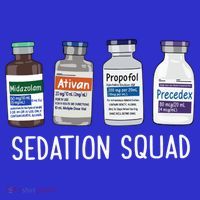 Sedation Squad Pharmacology Crna Icu Nurse Appreciation Gift Visor thumb 3