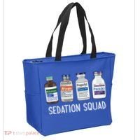 Sedation Squad Pharmacology Crna Icu Nurse Appreciation Gift Tote Bag thumb 2