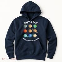 Solar System Planets Science Space STEM Hoodie thumb 0