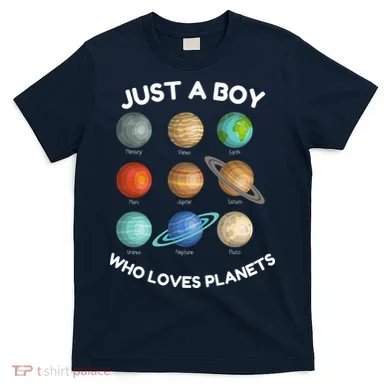 Solar System Planets Science Space STEM T-Shirt