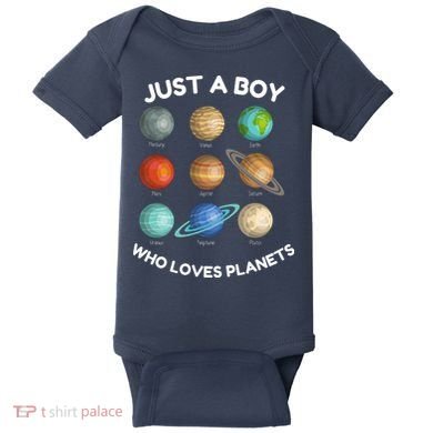 Solar System Planets Science Space STEM Baby Bodysuit