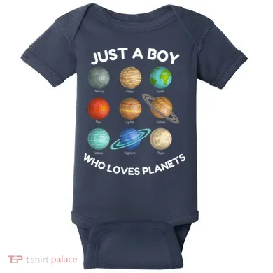 Solar System Planets Science Space STEM Baby Bodysuit