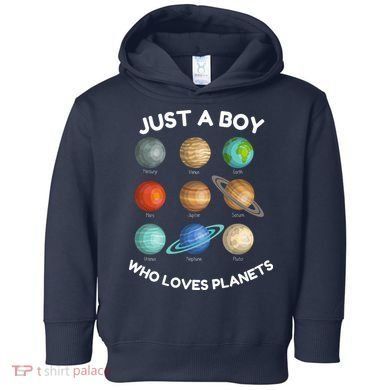 Solar System Planets Science Space STEM Toddler Hoodie