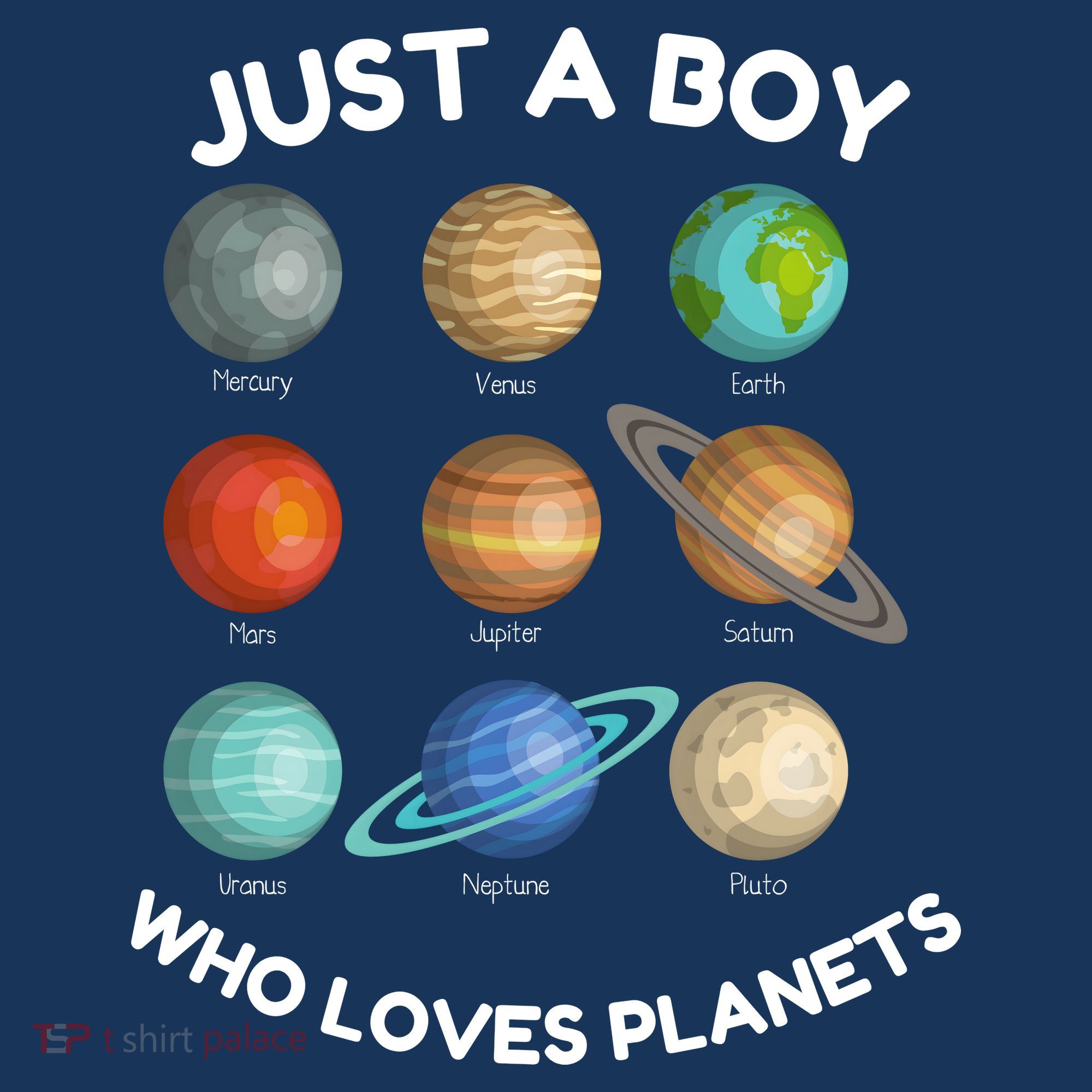Solar System Planets Science Space STEM Tank Top