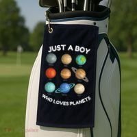 Solar System Planets Science Space STEM Golf Towel thumb 2