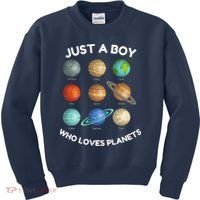 Solar System Planets Science Space STEM Kids Sweatshirt thumb 0