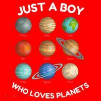 Solar System Planets Science Space STEM Santa Hat thumb 1