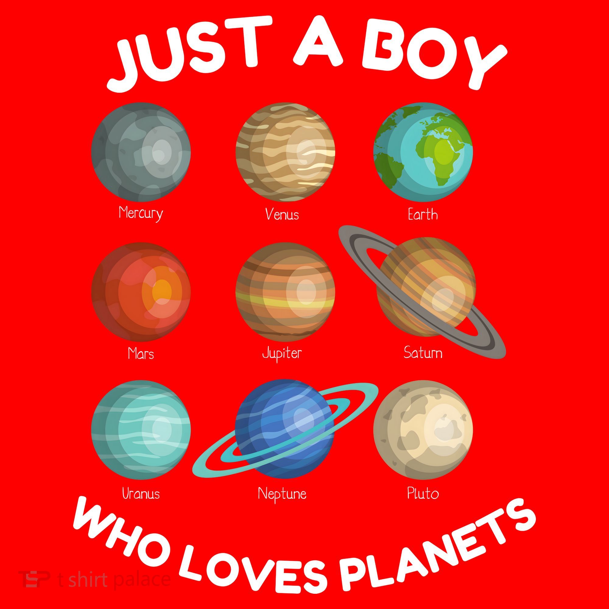 Solar System Planets Science Space STEM Santa Hat