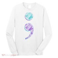 Semicolon Suicide Prevention Awareness Long Sleeve Shirt thumb 0