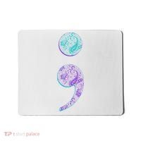 Semicolon Suicide Prevention Awareness Mousepad thumb 0