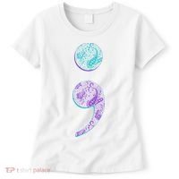 Semicolon Suicide Prevention Awareness Women's T-Shirt thumb 0